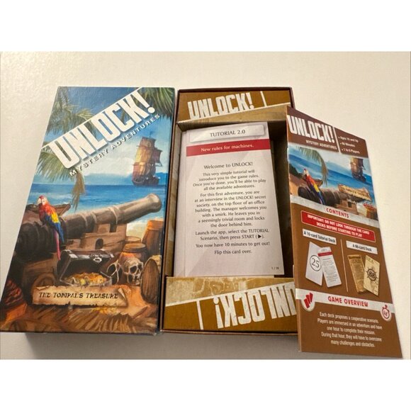 Unlock The Tonipals Treasure Mystery Adventures Escape Game OC9 - Picture 2 of 2